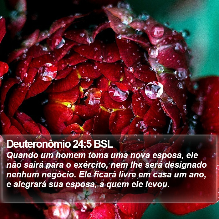 Deuteronômio 24:5 BSL Bible Study