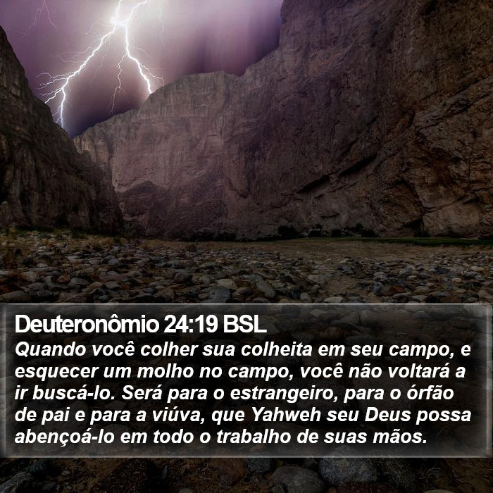 Deuteronômio 24:19 BSL Bible Study