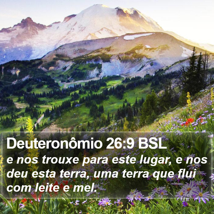 Deuteronômio 26:9 BSL Bible Study