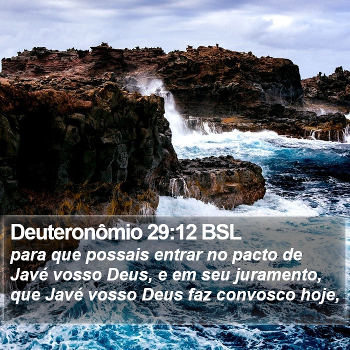 Deuteronômio 29:12 BSL Bible Study