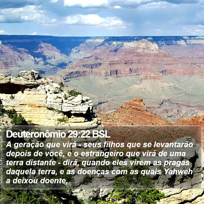 Deuteronômio 29:22 BSL Bible Study