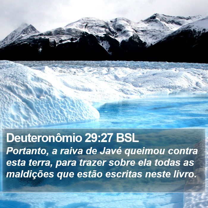 Deuteronômio 29:27 BSL Bible Study