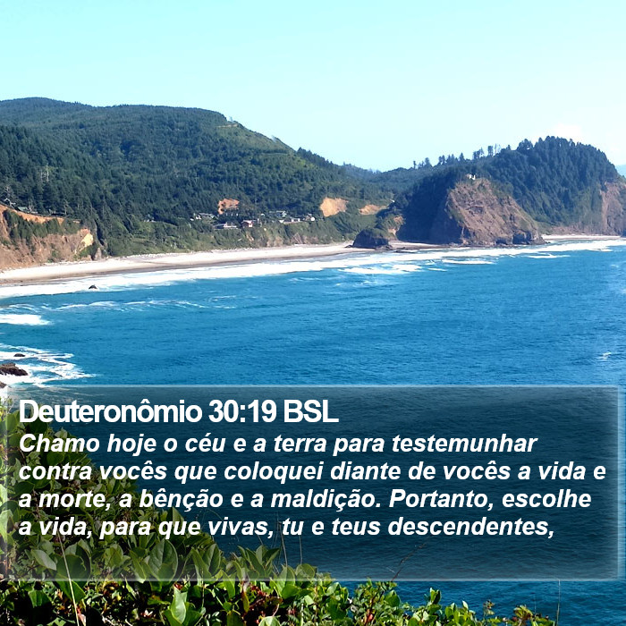 Deuteronômio 30:19 BSL Bible Study