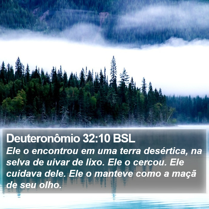 Deuteronômio 32:10 BSL Bible Study