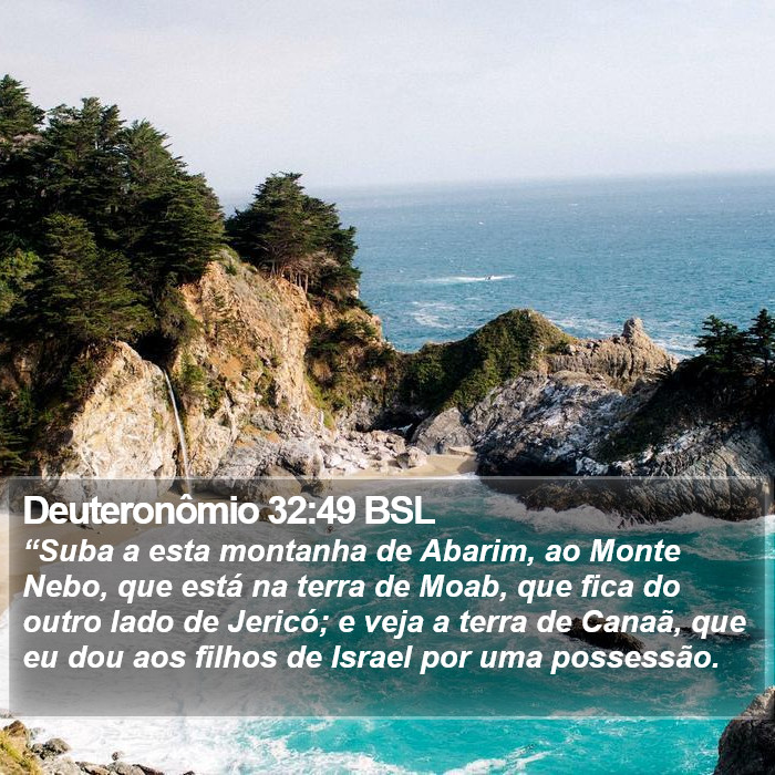 Deuteronômio 32:49 BSL Bible Study