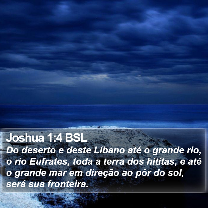 Joshua 1:4 BSL Bible Study