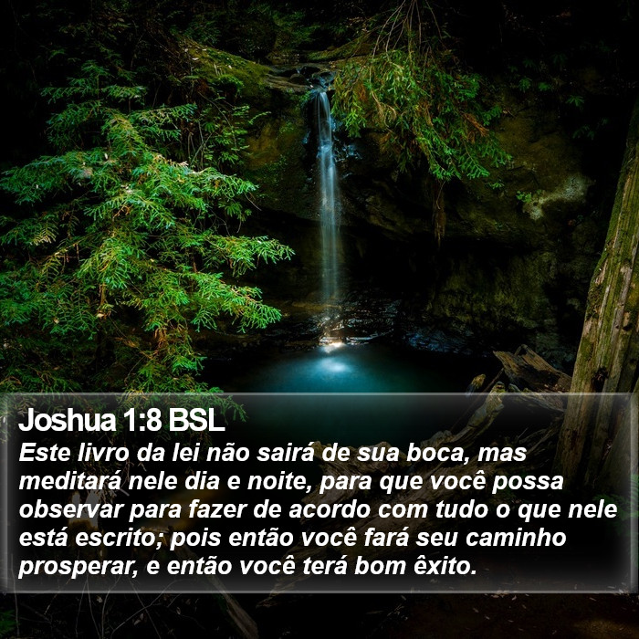 Joshua 1:8 BSL Bible Study