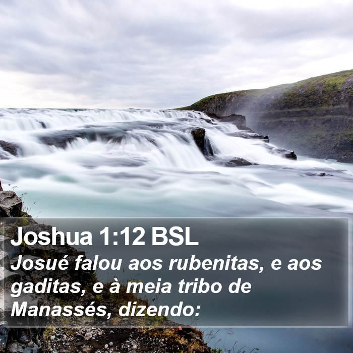 Joshua 1:12 BSL Bible Study