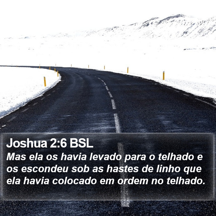 Joshua 2:6 BSL Bible Study