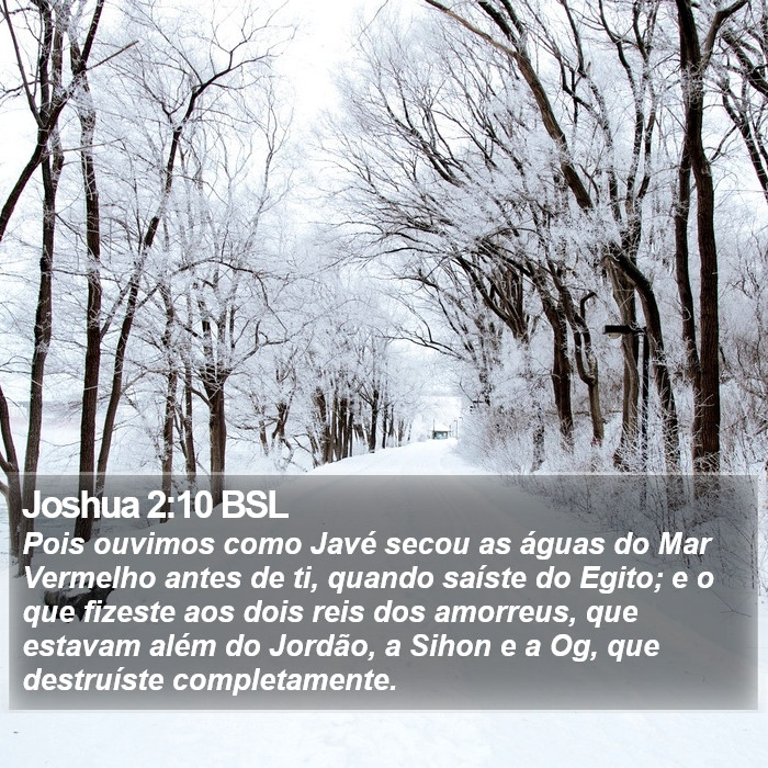 Joshua 2:10 BSL Bible Study