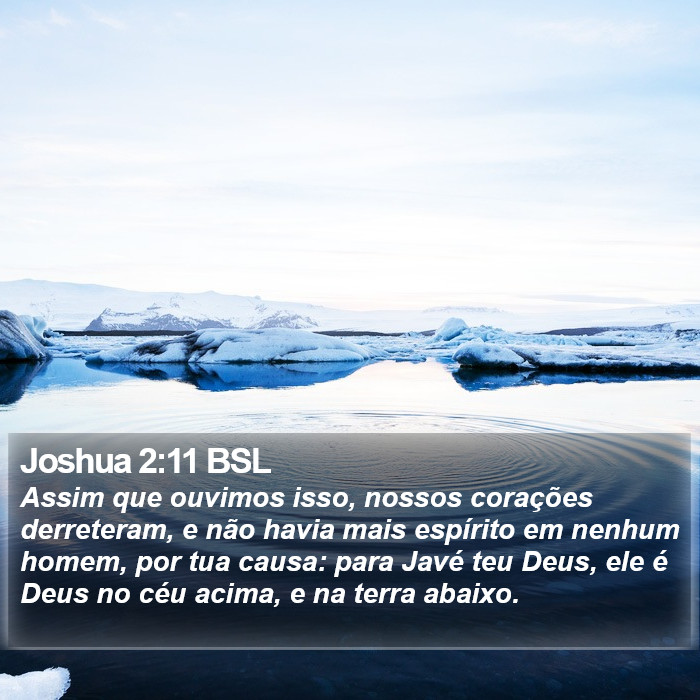 Joshua 2:11 BSL Bible Study