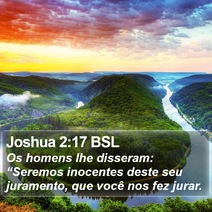 Joshua 2:17 BSL Bible Study