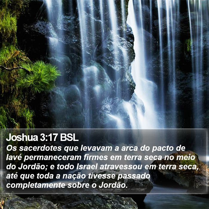 Joshua 3:17 BSL Bible Study