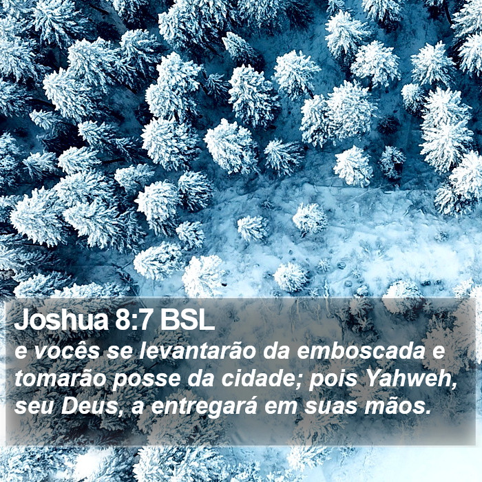 Joshua 8:7 BSL Bible Study