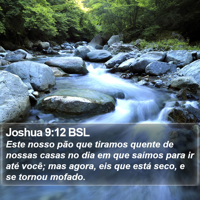 Joshua 9:12 BSL Bible Study