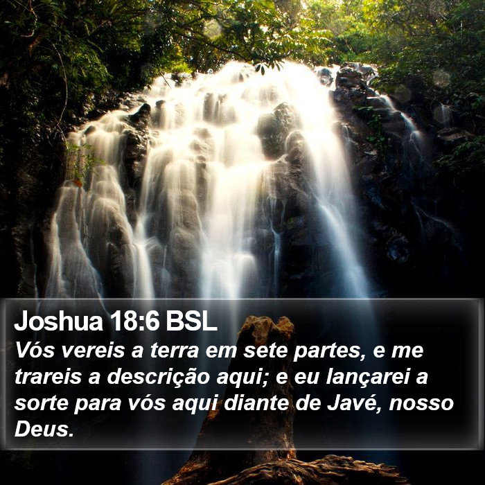 Joshua 18:6 BSL Bible Study