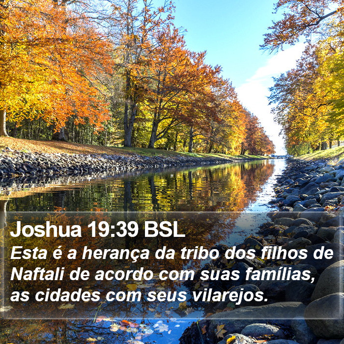 Joshua 19:39 BSL Bible Study