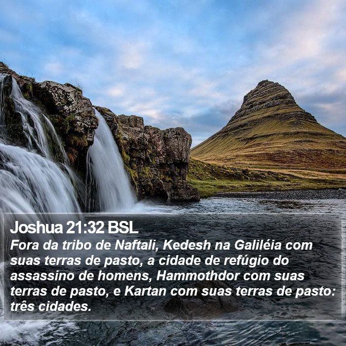 Joshua 21:32 BSL Bible Study