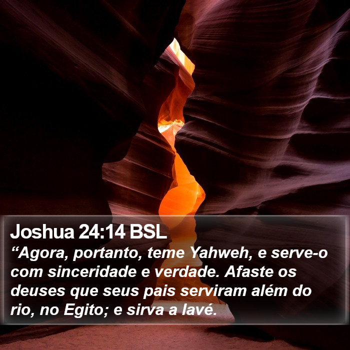 Joshua 24:14 BSL Bible Study