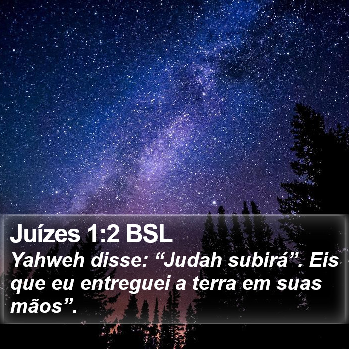 Juízes 1:2 BSL Bible Study