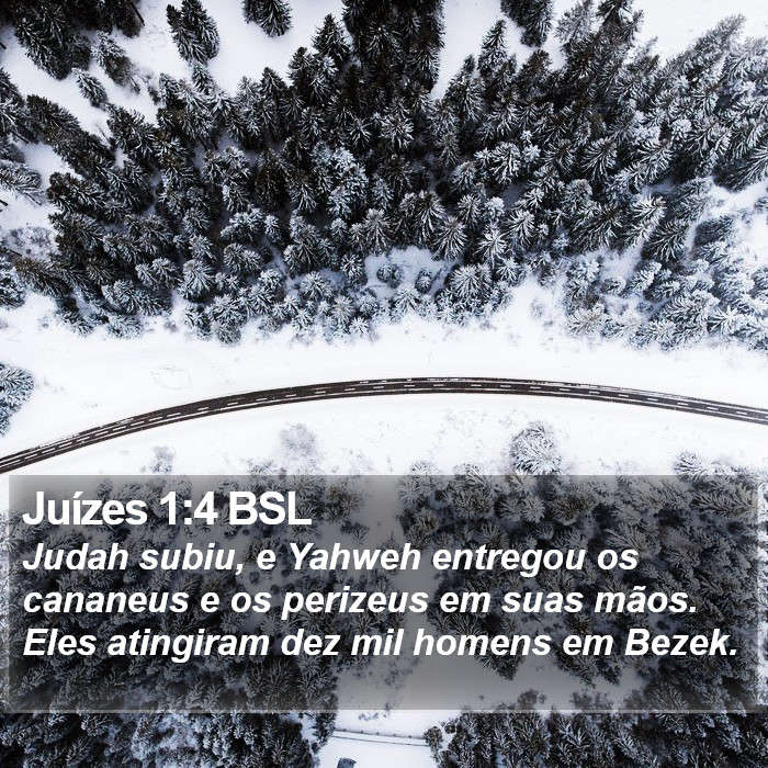 Juízes 1:4 BSL Bible Study