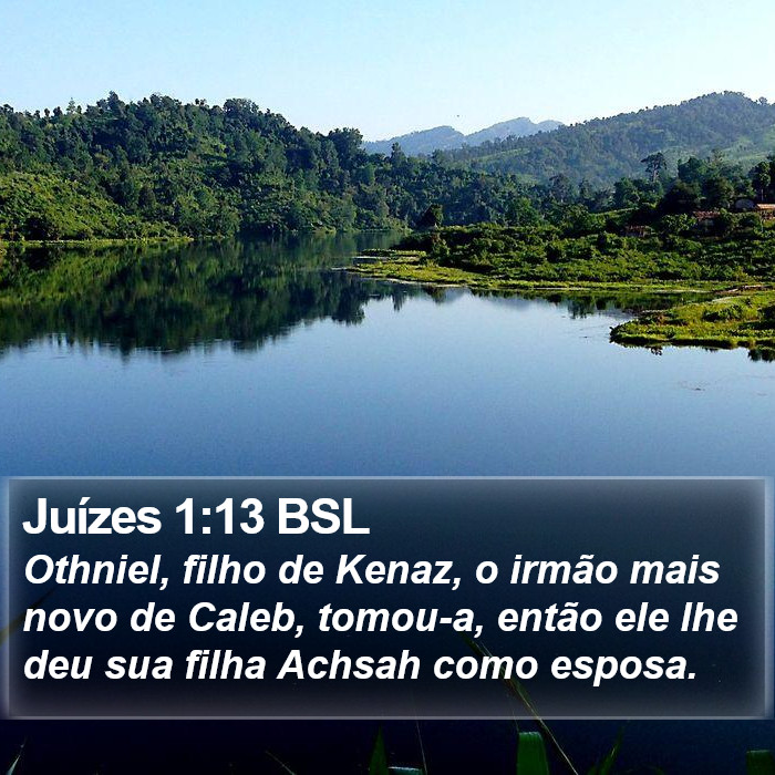 Juízes 1:13 BSL Bible Study