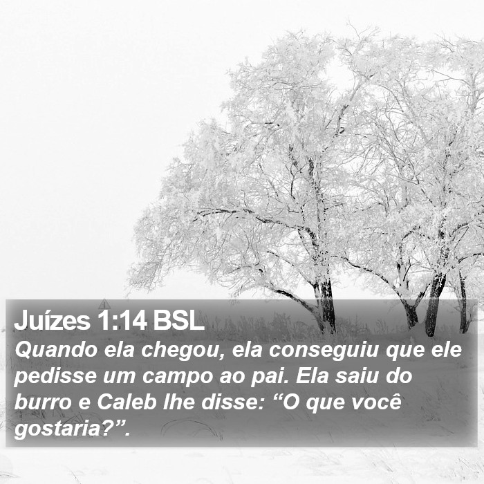 Juízes 1:14 BSL Bible Study