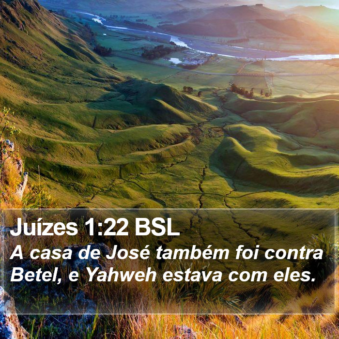 Juízes 1:22 BSL Bible Study