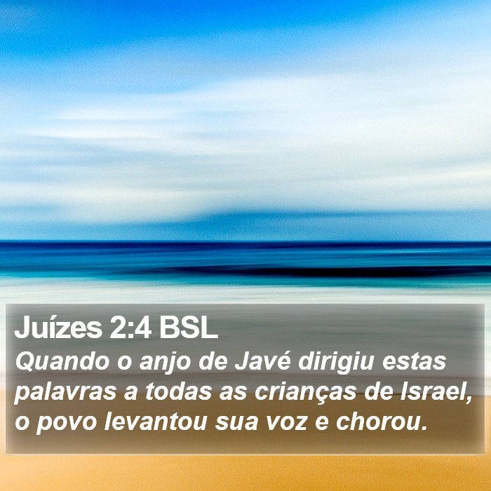 Juízes 2:4 BSL Bible Study