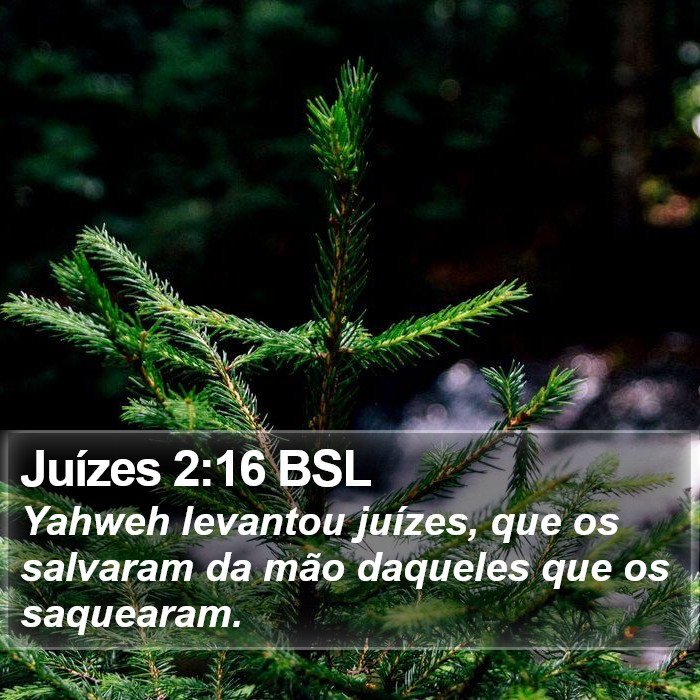 Juízes 2:16 BSL Bible Study