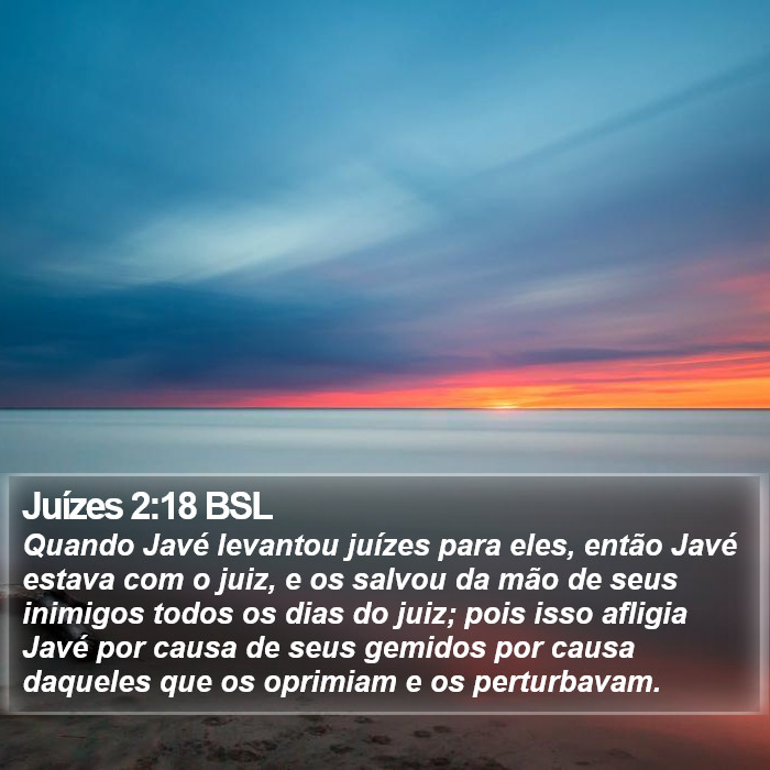 Juízes 2:18 BSL Bible Study