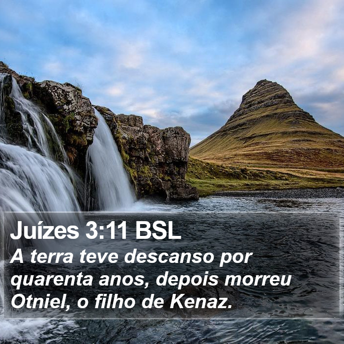 Juízes 3:11 BSL Bible Study