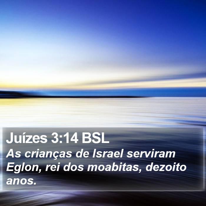 Juízes 3:14 BSL Bible Study