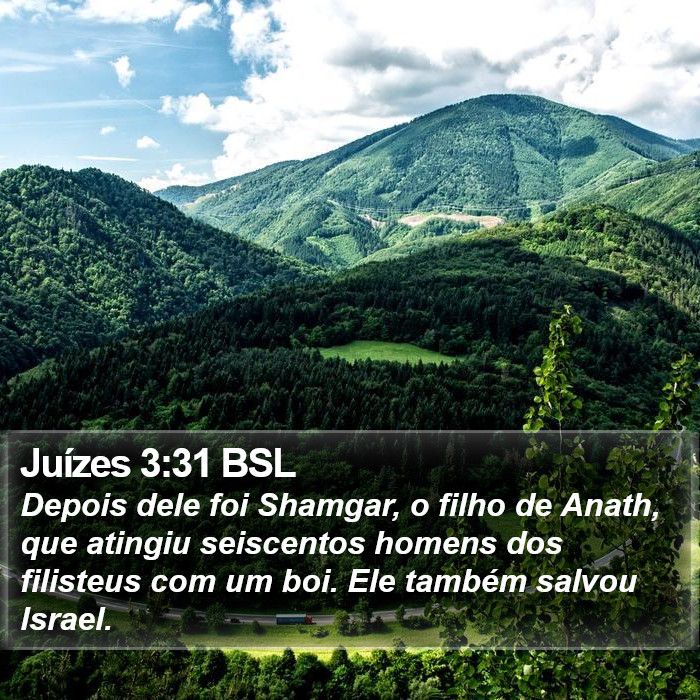 Juízes 3:31 BSL Bible Study