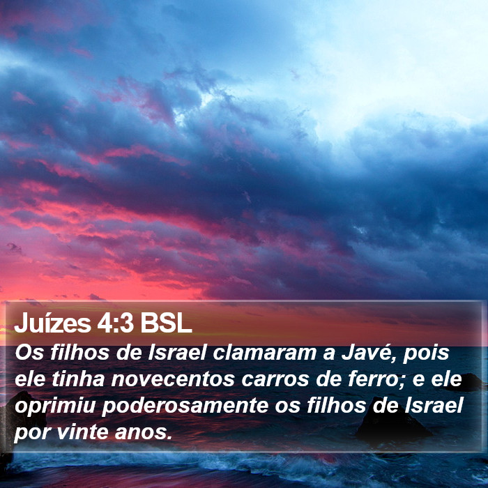 Juízes 4:3 BSL Bible Study