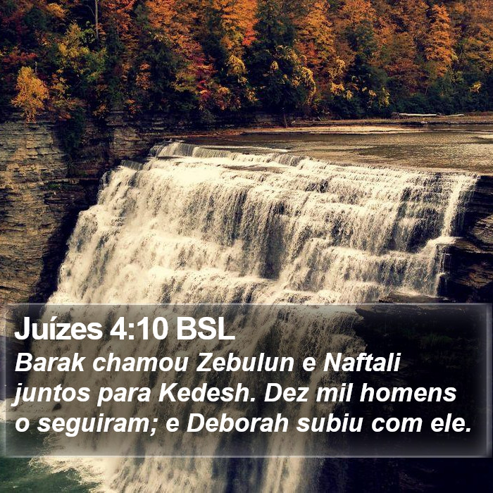 Juízes 4:10 BSL Bible Study