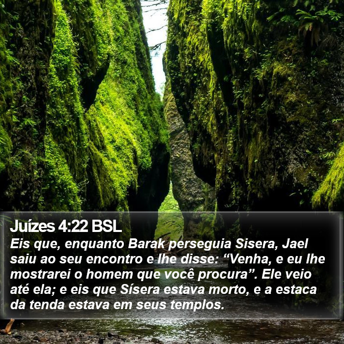 Juízes 4:22 BSL Bible Study