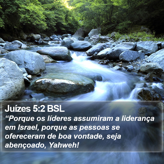 Juízes 5:2 BSL Bible Study