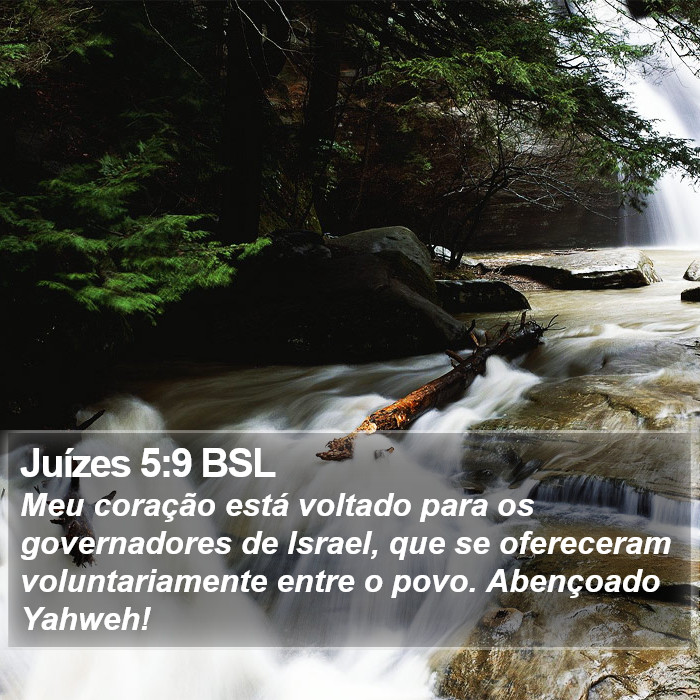 Juízes 5:9 BSL Bible Study