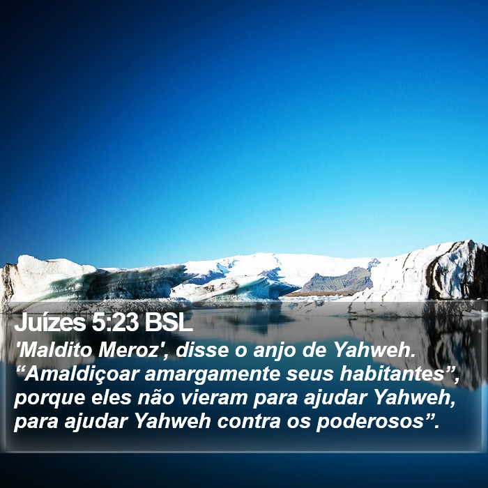 Juízes 5:23 BSL Bible Study