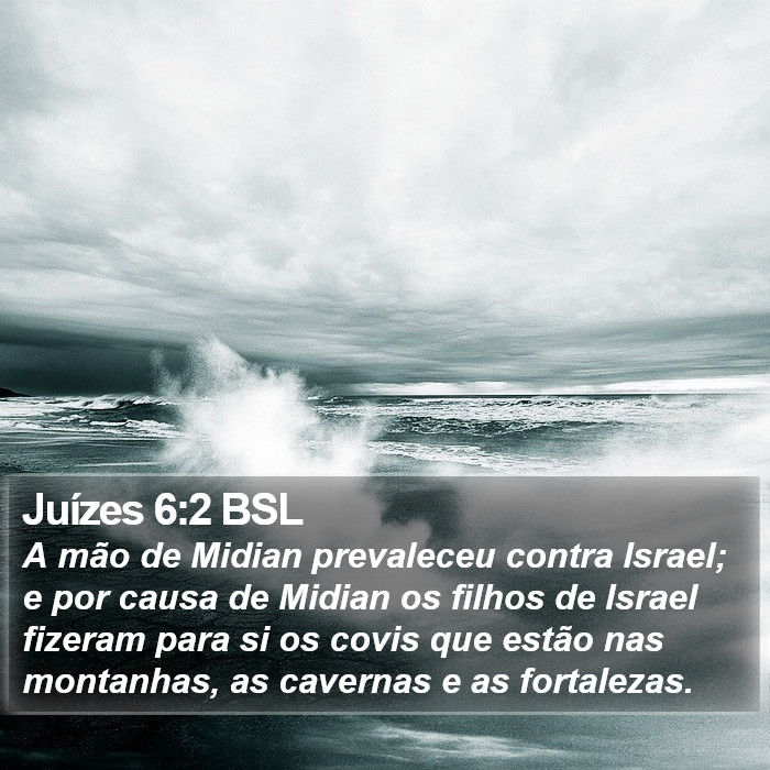 Juízes 6:2 BSL Bible Study