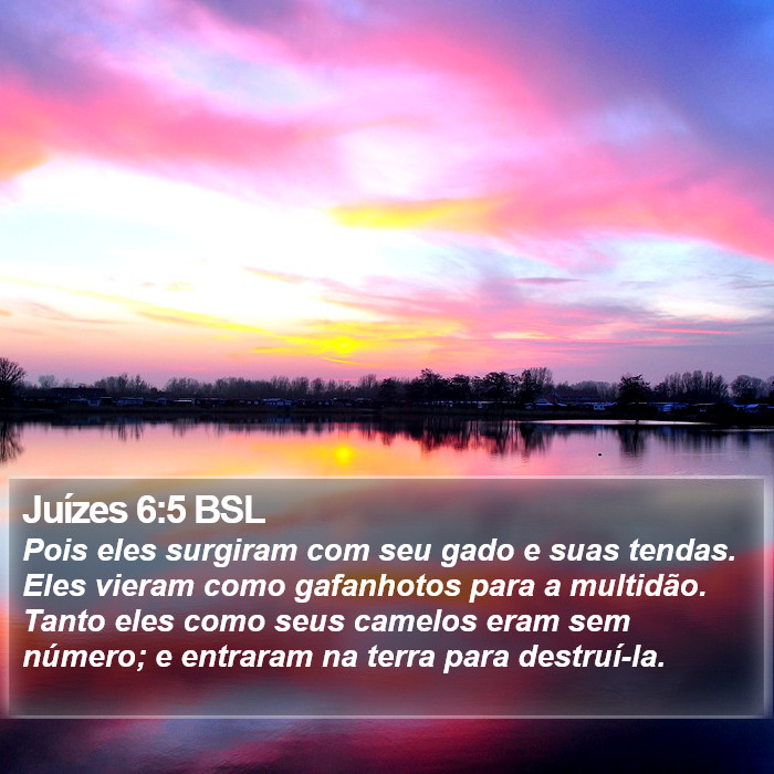 Juízes 6:5 BSL Bible Study