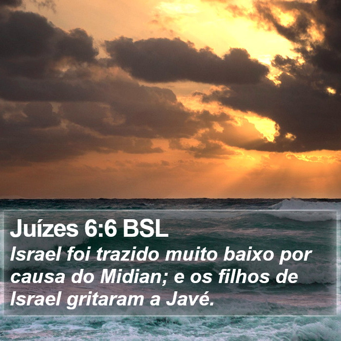 Juízes 6:6 BSL Bible Study