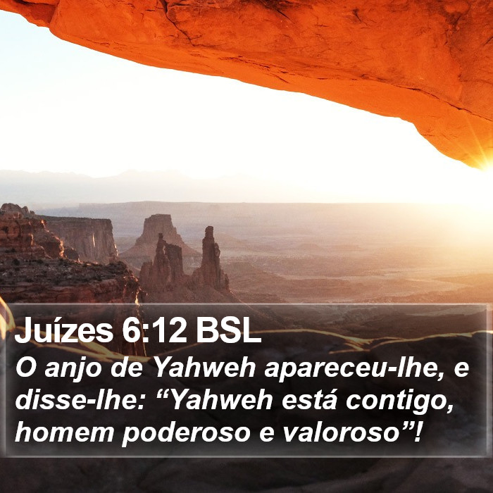 Juízes 6:12 BSL Bible Study