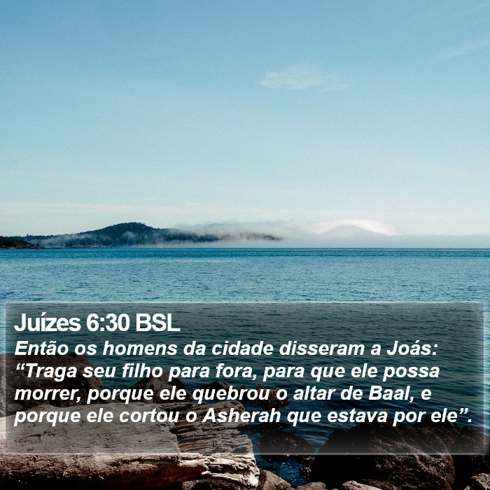 Juízes 6:30 BSL Bible Study