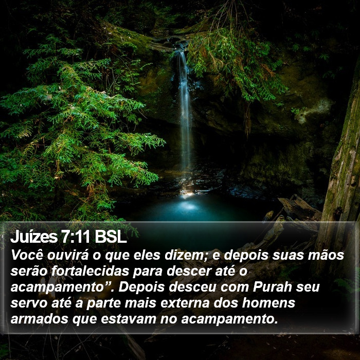 Juízes 7:11 BSL Bible Study