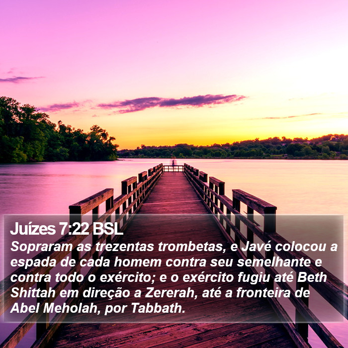 Juízes 7:22 BSL Bible Study