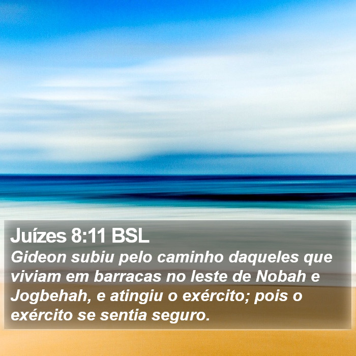 Juízes 8:11 BSL Bible Study