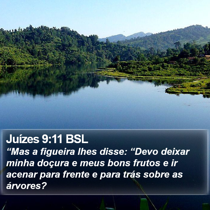 Juízes 9:11 BSL Bible Study