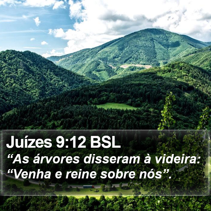 Juízes 9:12 BSL Bible Study